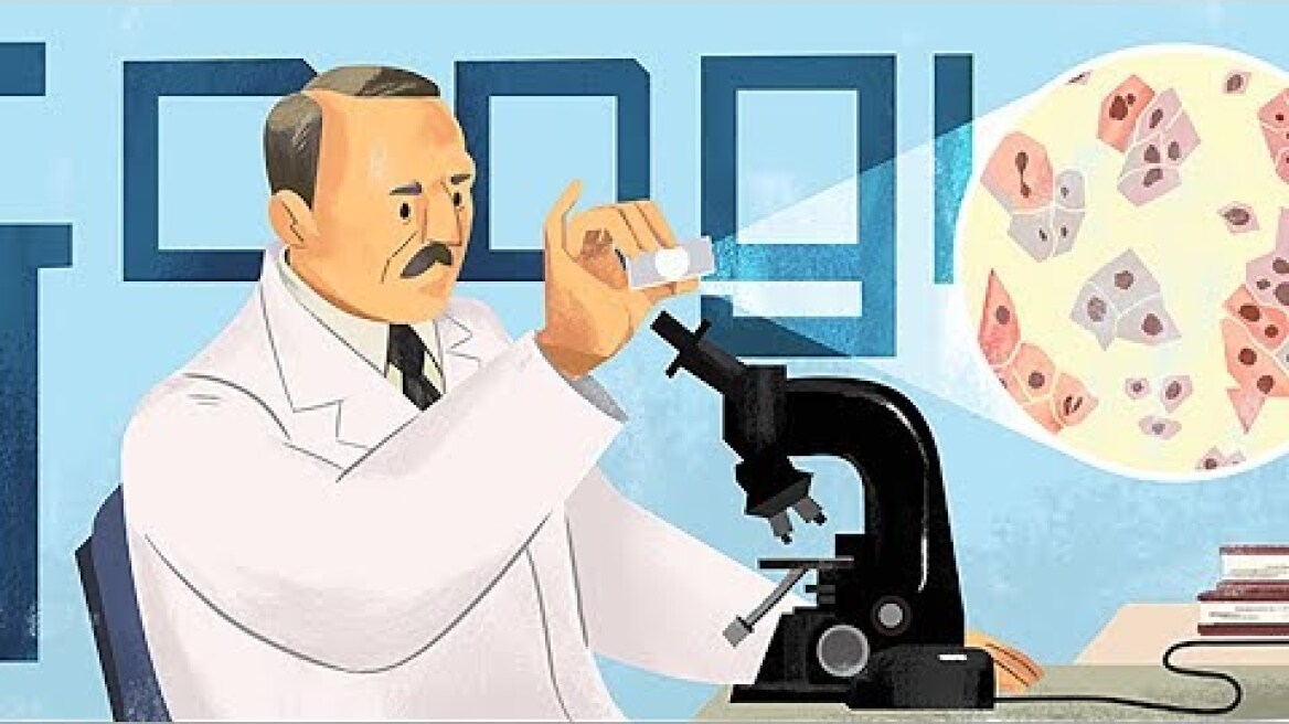 Georgios Papanikolaou Google Doodle Γεώργιος Παπανικολάου