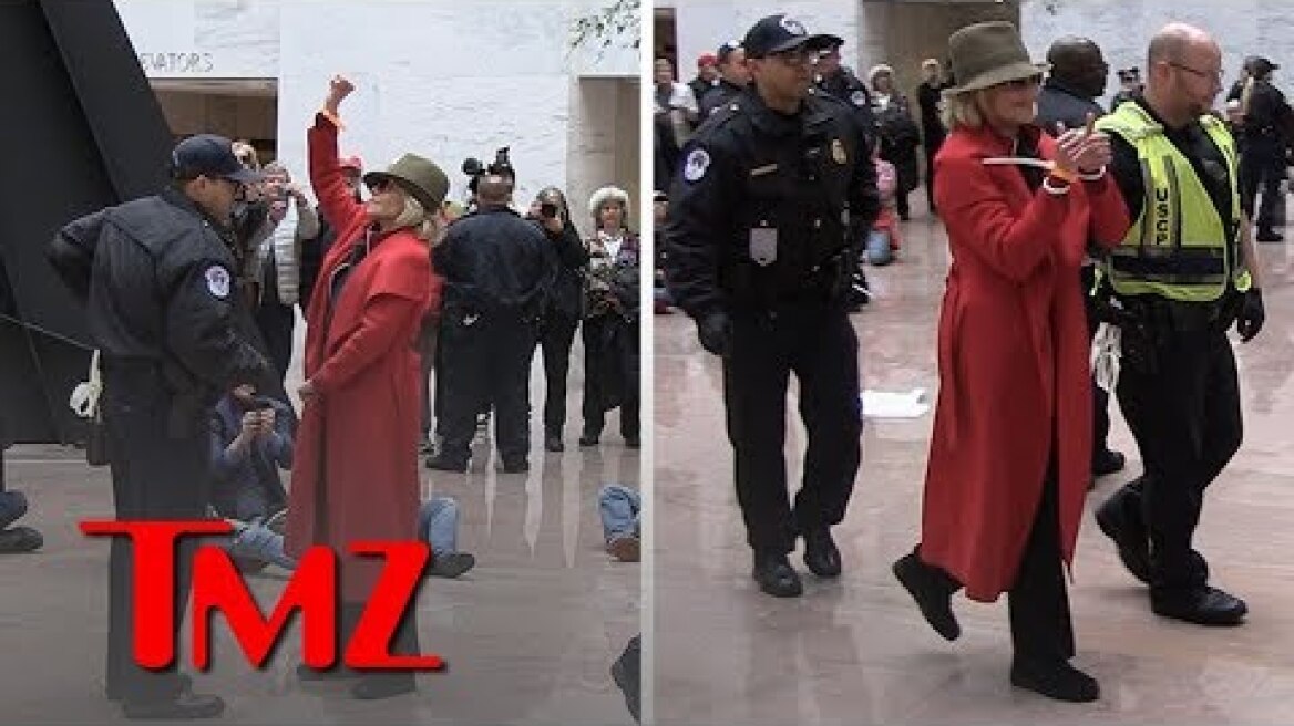 Jane Fonda to Spend Night in Jail After 4th Arrest Protesting Climate Change