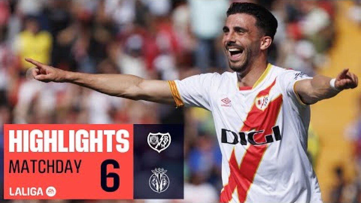 Resumen de Rayo Vallecano vs Villarreal CF (1-1)