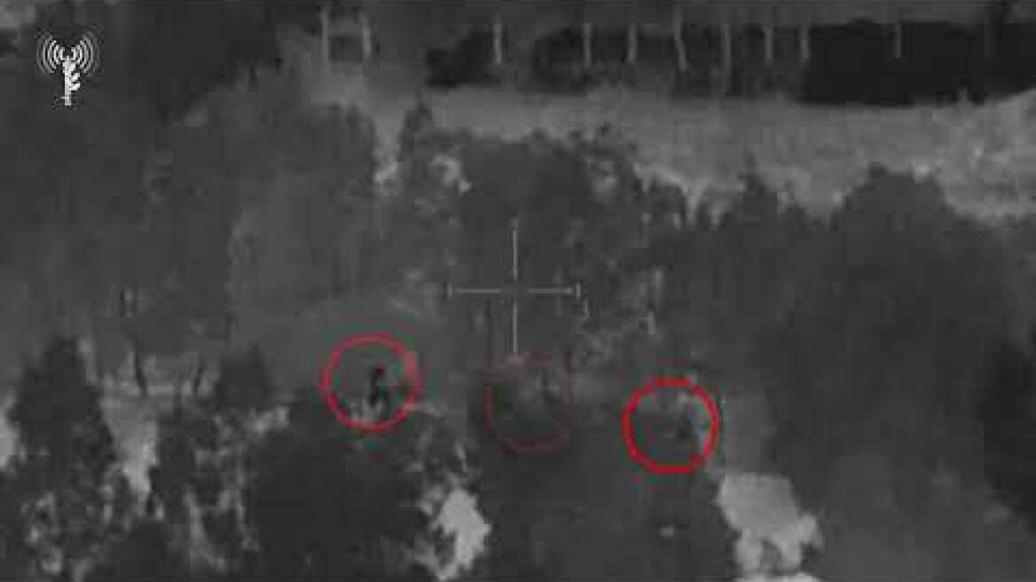 תיעוד מזיהוי וחיסול חוליית המחבלים | את"צ