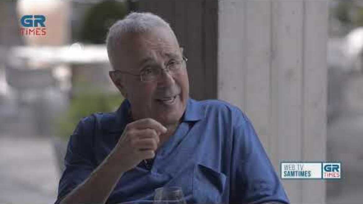 Ο Κώστας Ζουράρις μιλά στη WebTv του GrTimes.gr και στη δημοσιογράφο Μαρία Σαμολαδά