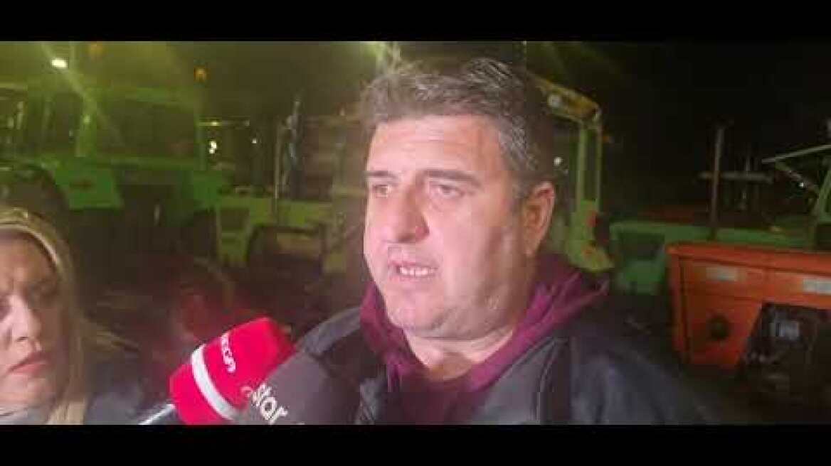 Δηλώσεις Σωκράτη Αλειφτήρα, αντιπροέδρου ομοσπονδίας αγροτών Λάρισας