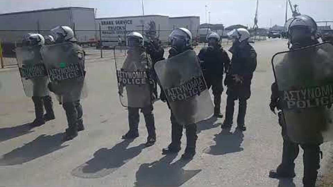 Διαμαρτυρία του ΠΑΜΕ έξω από τη ΓΑΔΘ 3