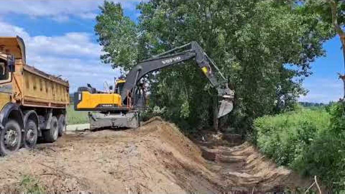 Εργασίες στο Στόμιο Λάρισας