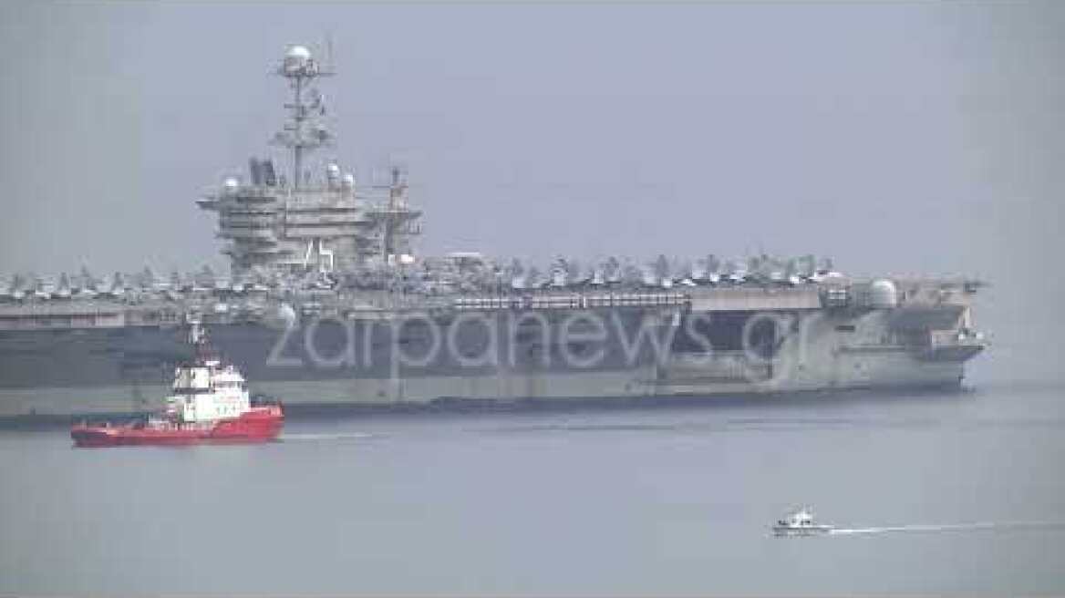 Κατάπλους αεροπλανοφόρου "Harry S. Truman"