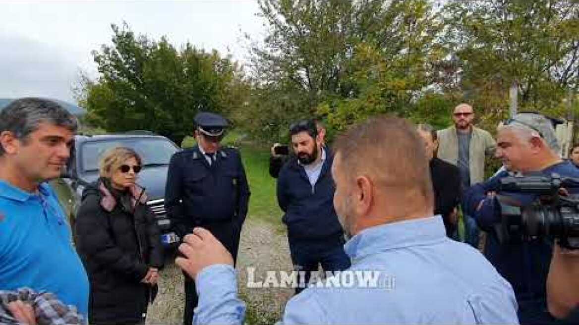 Lamianow: Η ενημέρωση του κλιμακίου προς τους κατοίκους