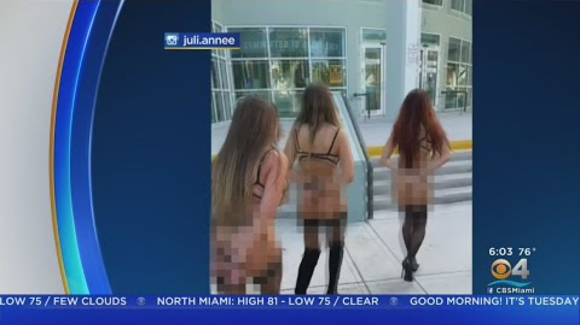 Miami Beach Police Officer Under Investigation After Fake Arrest Of Three Lingerie-Clad Women