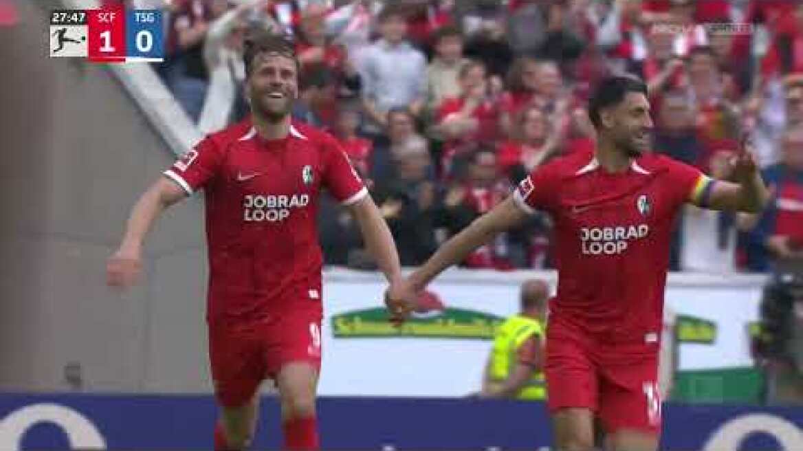 Φράιμπουργκ – Χοφενχαϊμ: 3-2 (MD30, 19/04/2025)