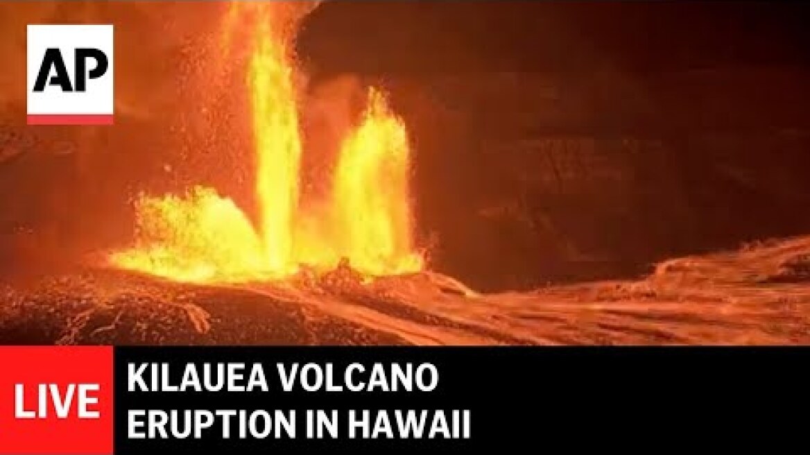 Hawaii volcano LIVE: Lava erupts from Kilauea