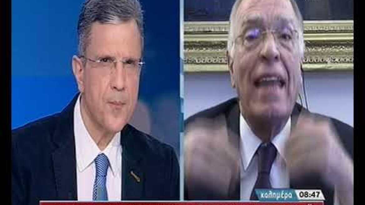 Ο Βασίλης Λεβέντης στον ΣΚΑΪ