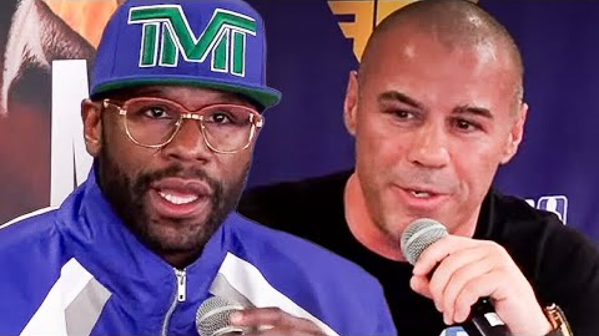 Floyd Mayweather vs Iron Mike Zambidis • FULL PRESS CONFERENCE & FACE-OFF