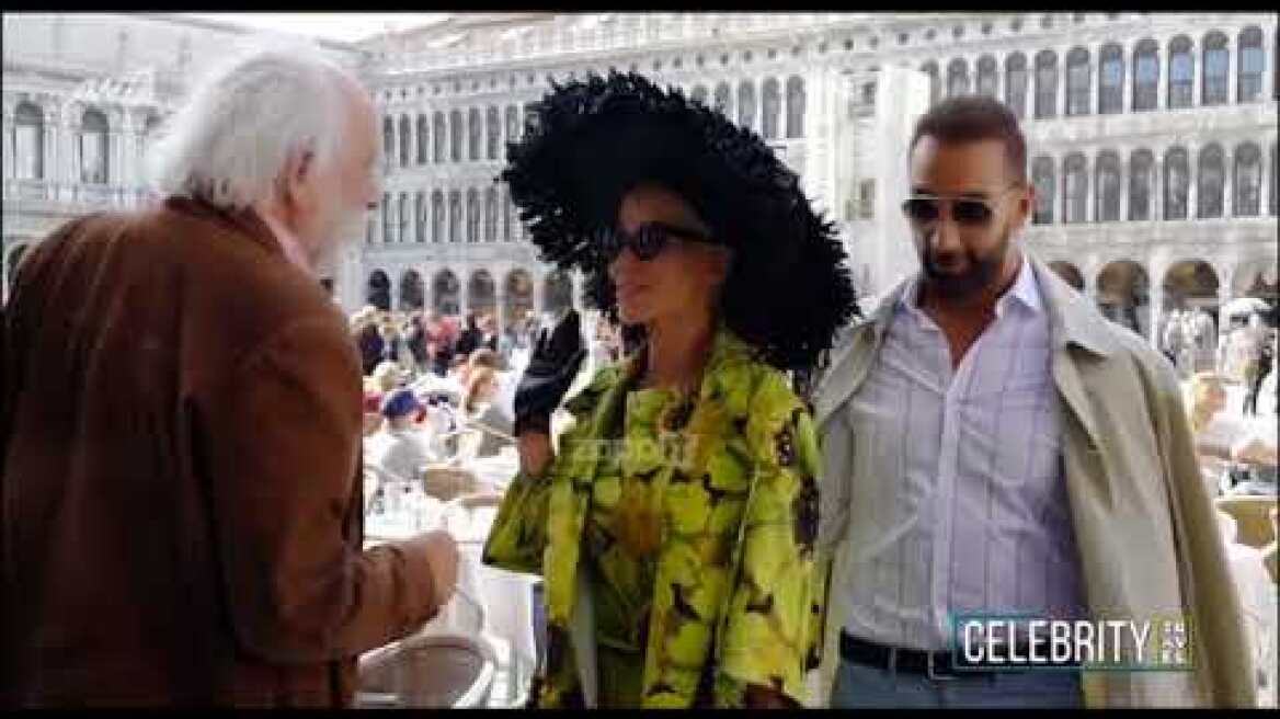 Ο Αλέξανδρος Λυκουρέζος συναντά τη Νατάσα Καλογρίδη στη Βενετία