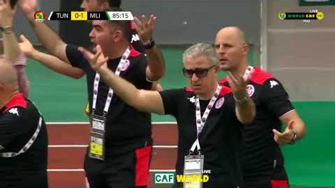 Copa Africa: Απίστευτο «ευτράπελο» στον αγώνα Τυνησία - Μάλι καθώς ο διαιτητής σφύριξε λήξη στο 85'!