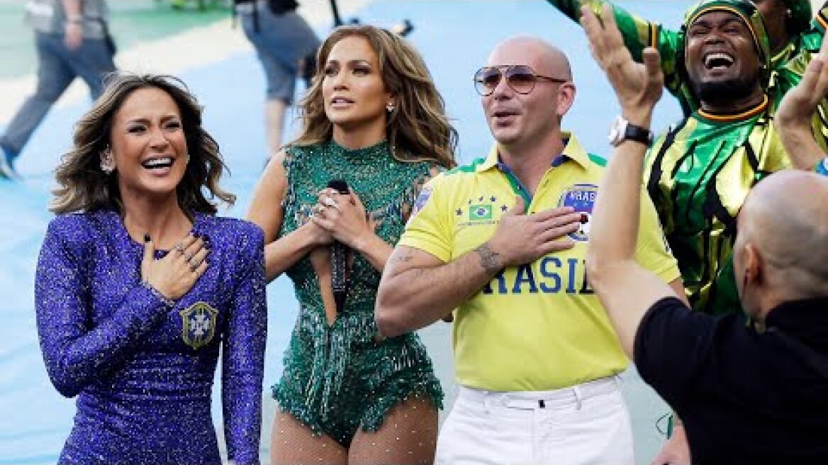 Jennifer Lopez + Pitbull & Claudia Leitte - We Are One [FIFA World Cup Opening Ceremony] FULL HD