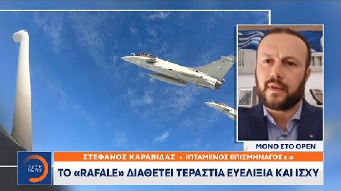 Στο OPEN ο Έλληνας πιλότος που πέταξε πρώτος με Rafale | Κεντρικό Δελτίο Ειδήσεων 8/9/2020 | OPEN TV