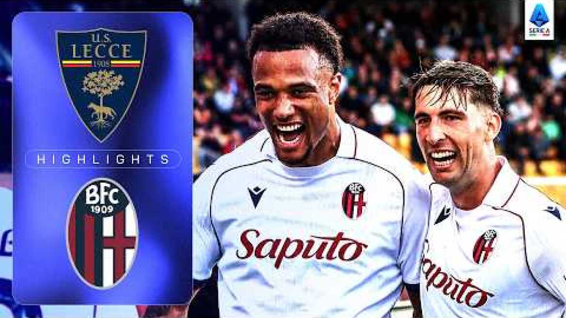 Enem Seals Palladino’s First Win | LECCE-BOLOGNA | HIGHLIGHTS | Serie A 2026/27