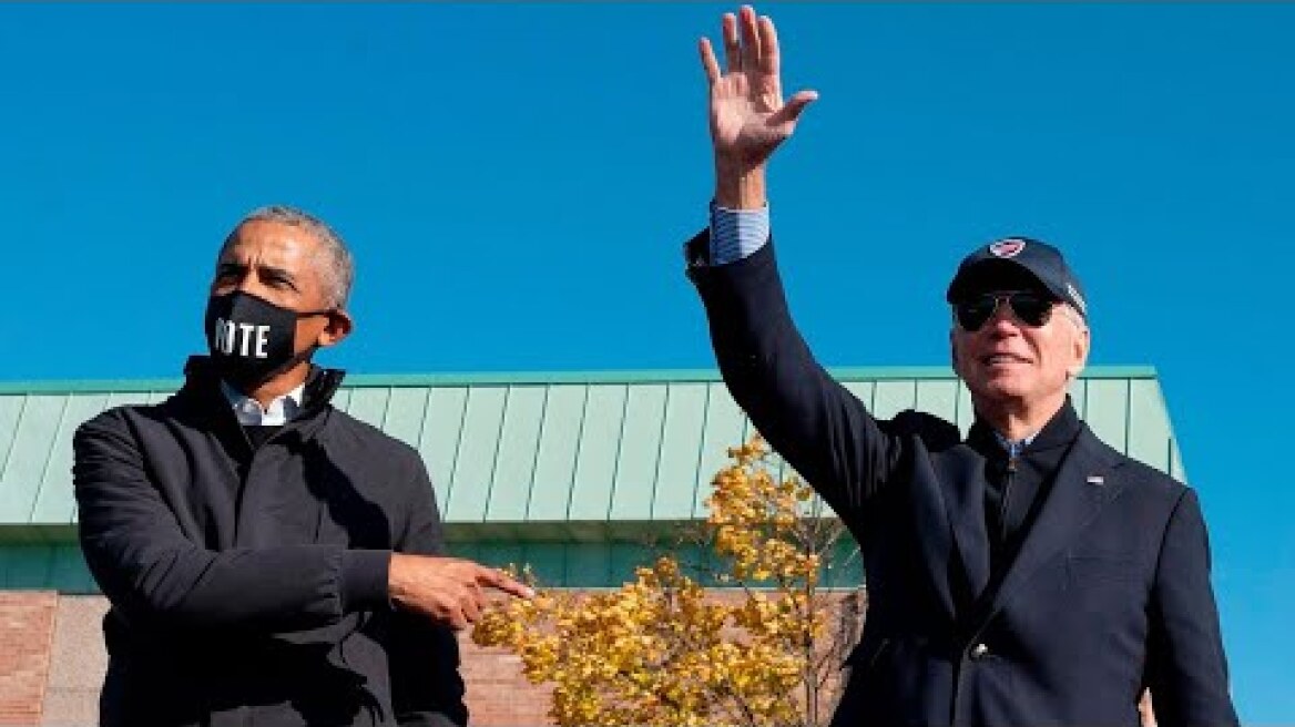 Live: Biden And Obama Campaign In Michigan | NBC News