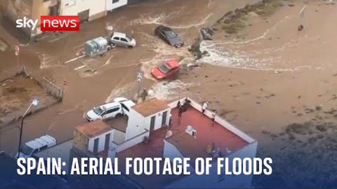 Spain: Heavy rain sweeps across the country