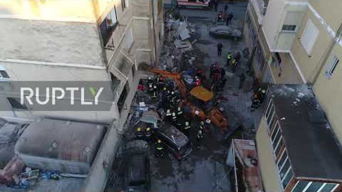 Albania: Rescuers continue operations at collapsed Durres building