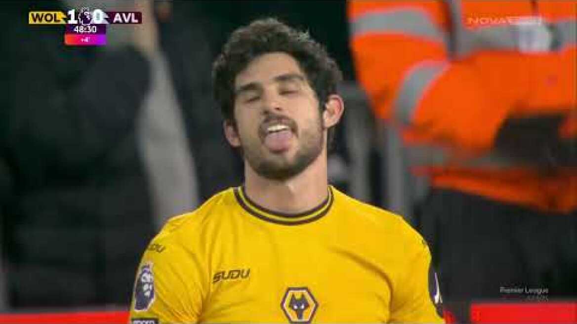 Γουλβς - Άστον Βίλα: 2-0 (MD 24, 01/02/2024)