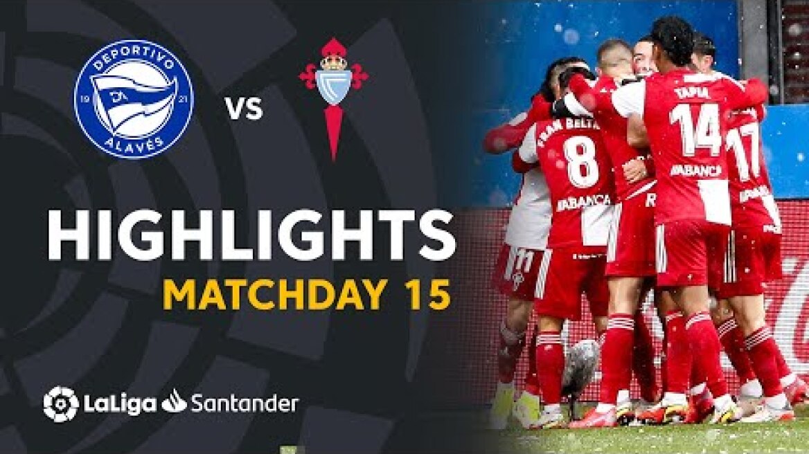 Resumen de Deportivo Alavés vs RC Celta (1-2)