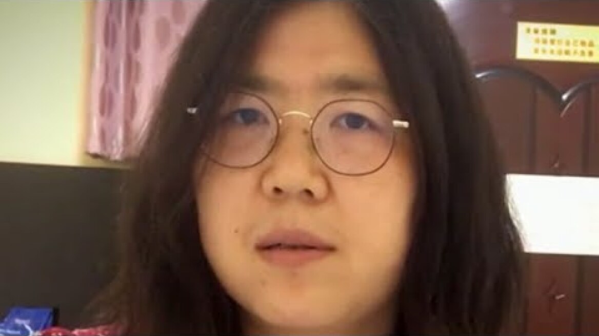 Detained Chinese citizen-journalist restrained to stop her from continuing hunger strike, lawyer …