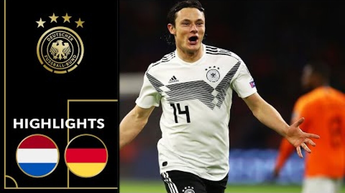 Schulz with dramatic last-minute winner | Netherlands vs. Germany 2-3 | Highlights | Euro Qualifiers