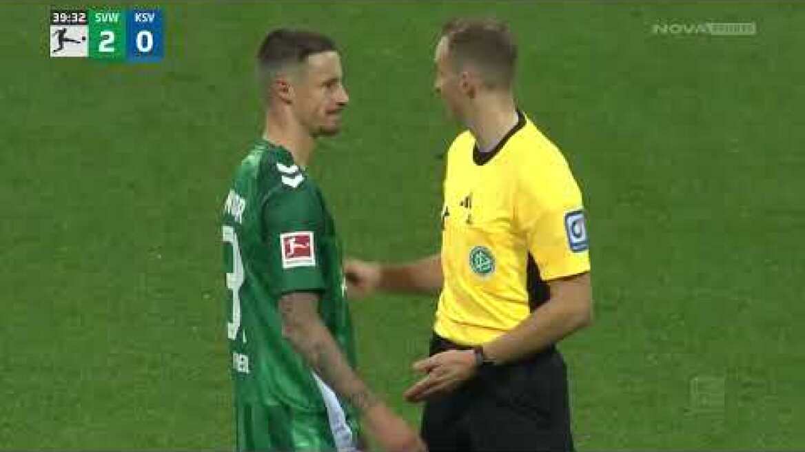 Βέρντερ Βρέμης - Χολστάιν Κίελ: 2-1 (MD 10, 09/11/2024)