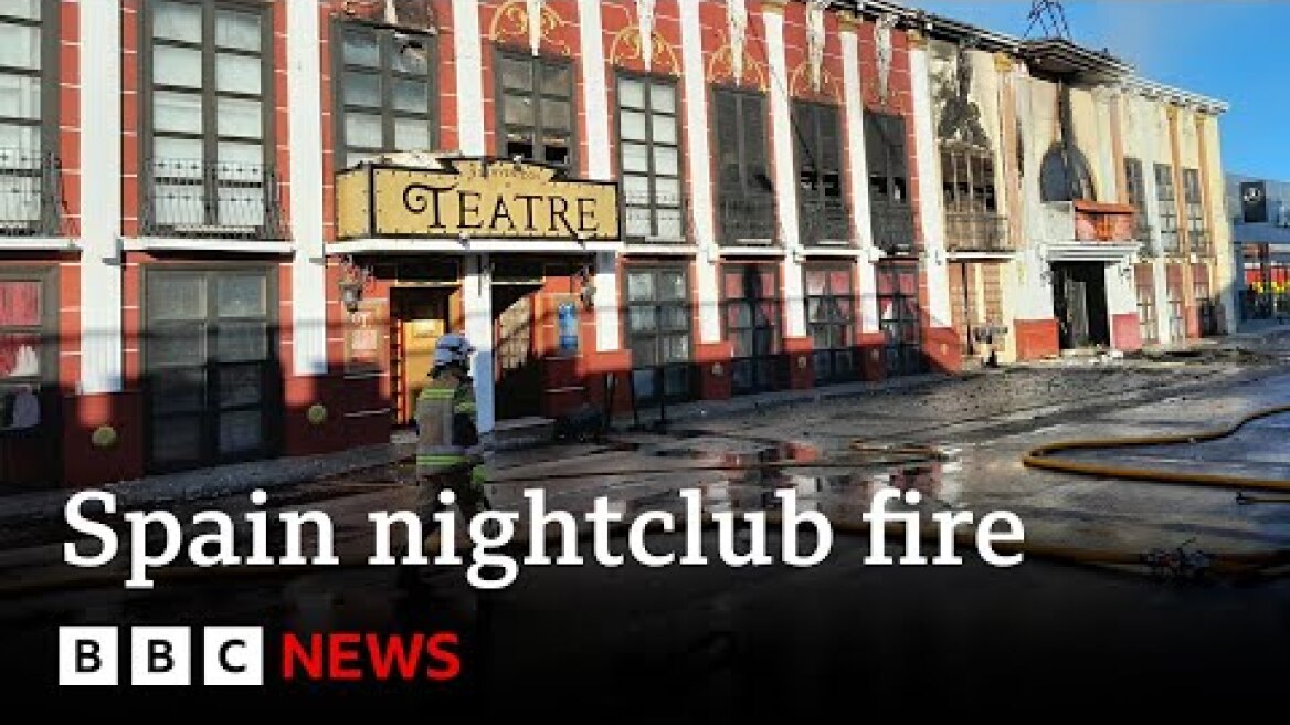 Murcia: Deadly nightclub fire in Spain kills at least 13 - BBC News
