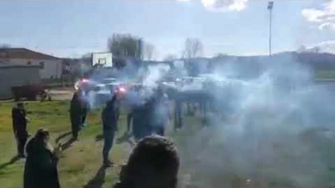 Ορεστιάδα Πρόταση γάμου στο γήπεδο Ορμενίου