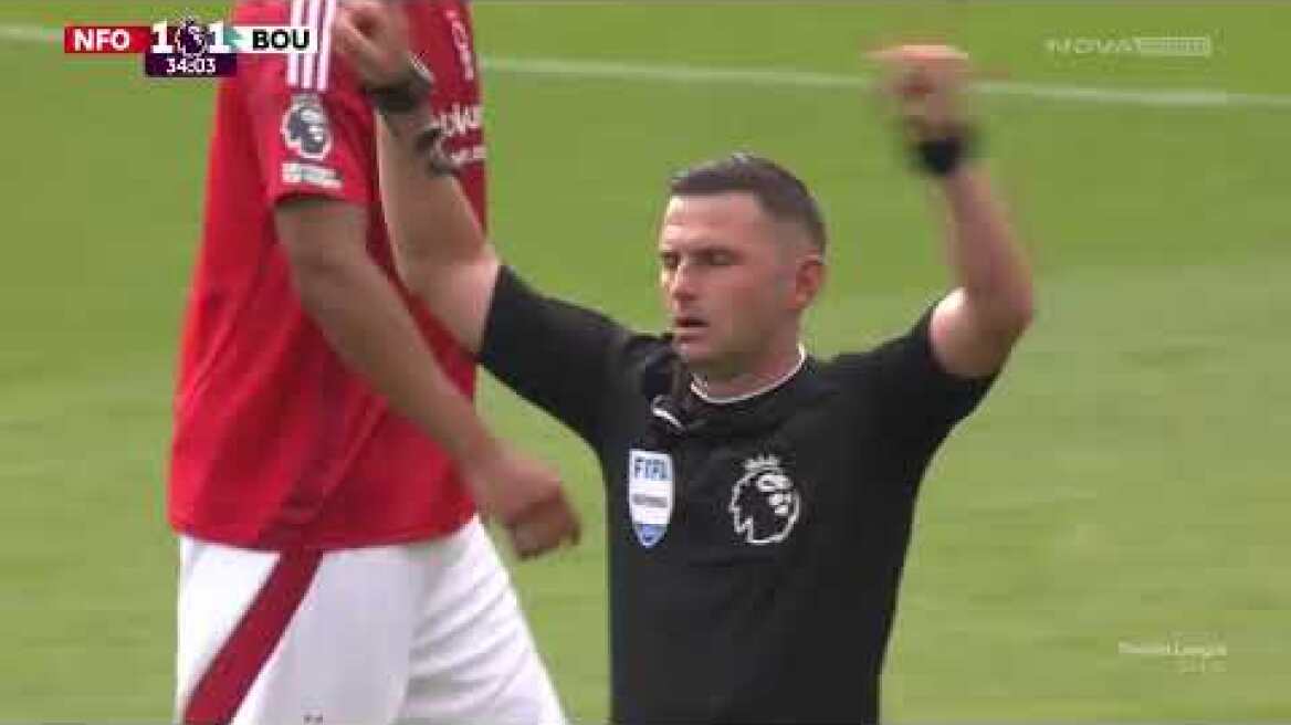 Νότιγχαμ Φόρεστ-Μπόρνμουθ: 1-1 (MD 1, 17/08/2024)