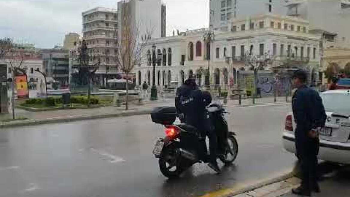 Tempo24 - Έλεγχοι απαγόρευση κυκλοφορίας Πάτρα 3