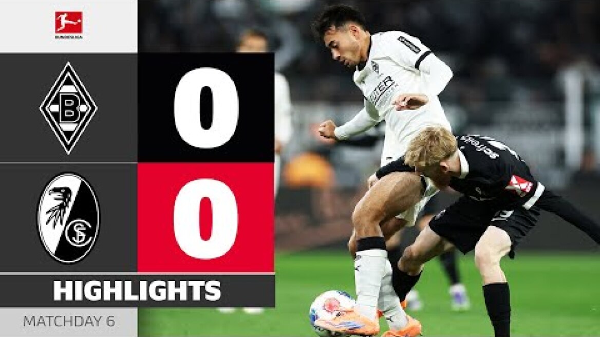BORUSSIA M'GLADBACH - SC FREIBURG | Highlights | Matchday 6 – Bundesliga 2025/26