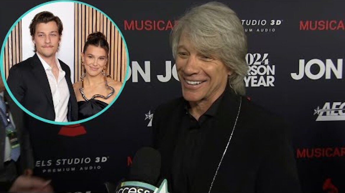 Jon Bon Jovi GUSHES Over Millie Bobby Brown & Jake Bongiovi