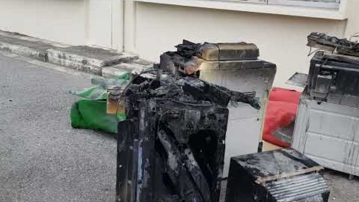 Φωτιά 3ο ΓΕΛ Κοζάνης