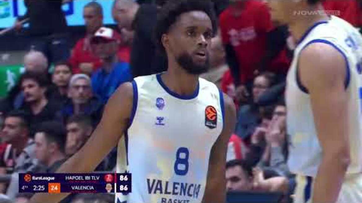 Euroleague: Ήττα με κάτω τα χέρια για τον Παναθηναϊκό στο Βελιγράδι, σπουδαία διπλά για Φενέρ και Βαλένθια Χάποελ Τελ Αβίβ – Βαλένθια: 99-104 (MD 27, 5/2/26)