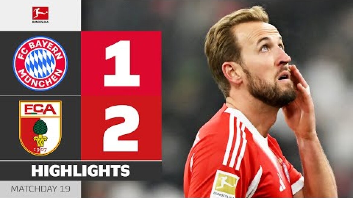 Bayern’s FIRST DEFEAT – Augsburg’s Stunning Comeback! | FC BAYERN - FC AUGSBURG | Bundesliga