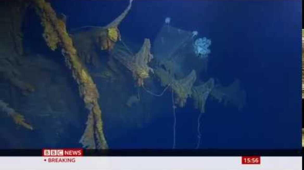 Dramatic damage to the Titanic revealed on the first visit in 15 years