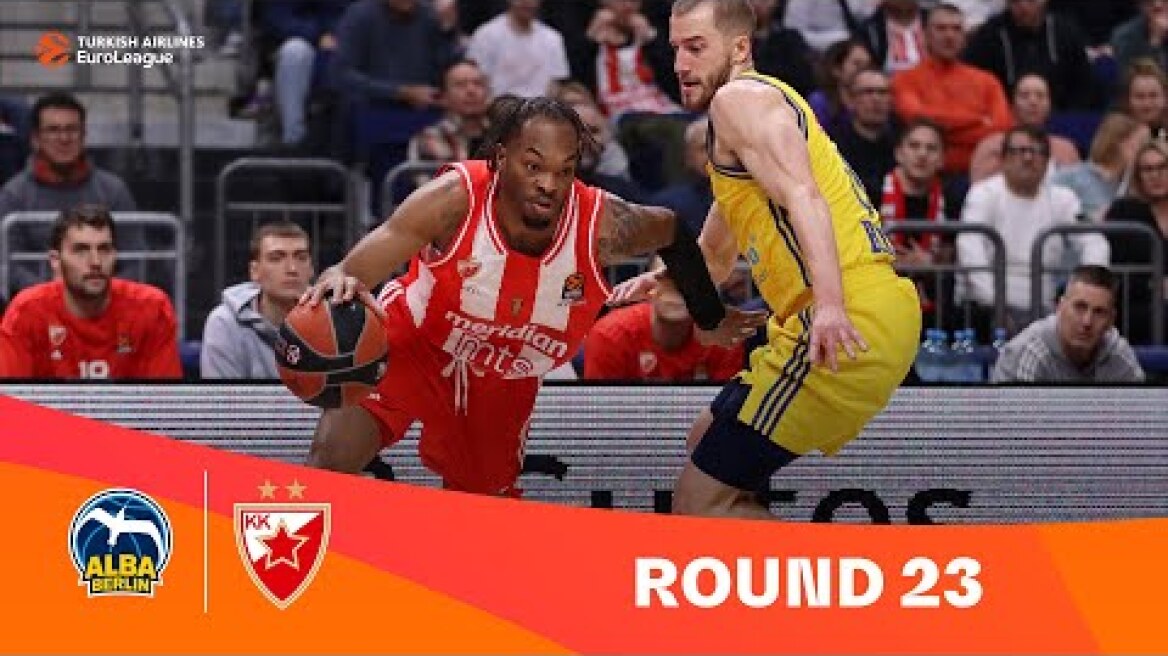 ALBA-Zvezda | Round 23 Highlights | 2023-24 Turkish Airlines EuroLeague