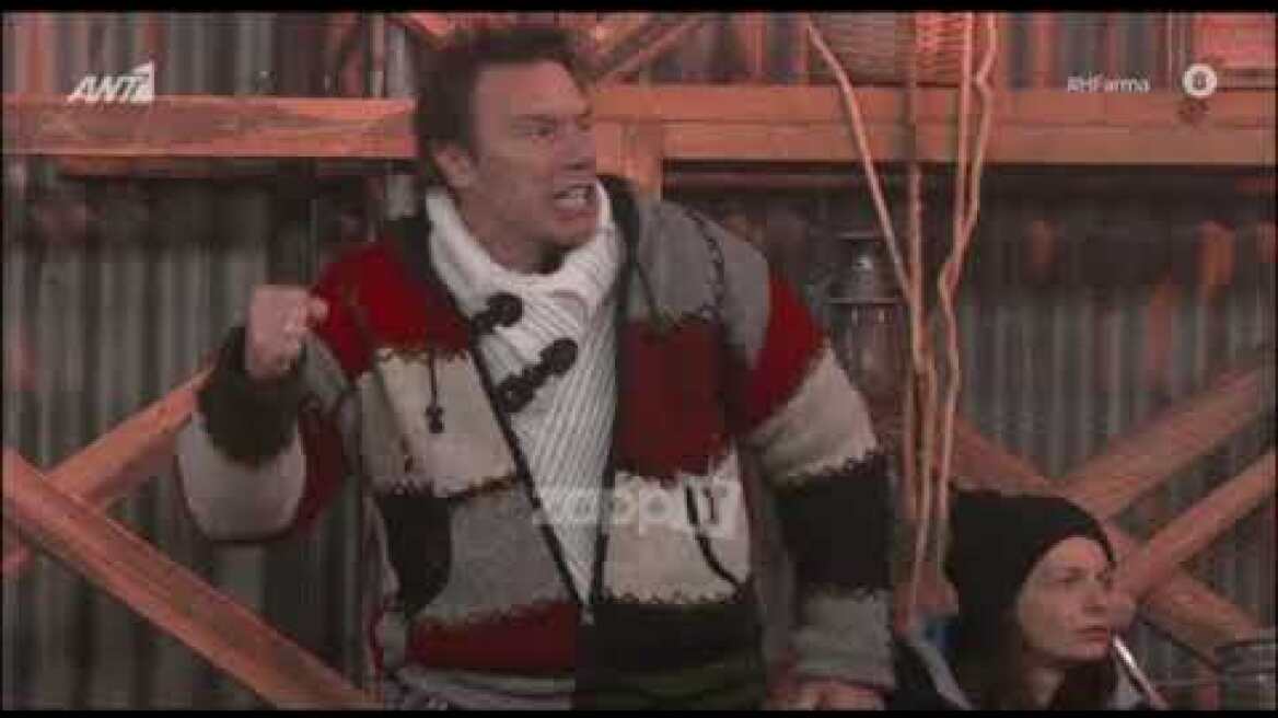 Φάρμα: Όταν ο Στράτος Τζώρτζογλου υποστηρίζει υπέρμετρα τον Μιχάλη Ιατρόπουλο