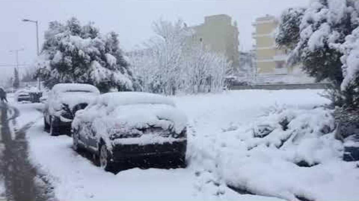 Χιόνια στο ΟΑΚΑ