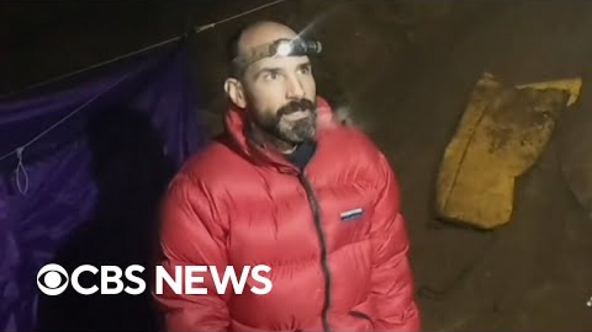 Rescue operation underway for American trapped deep in Turkish cave