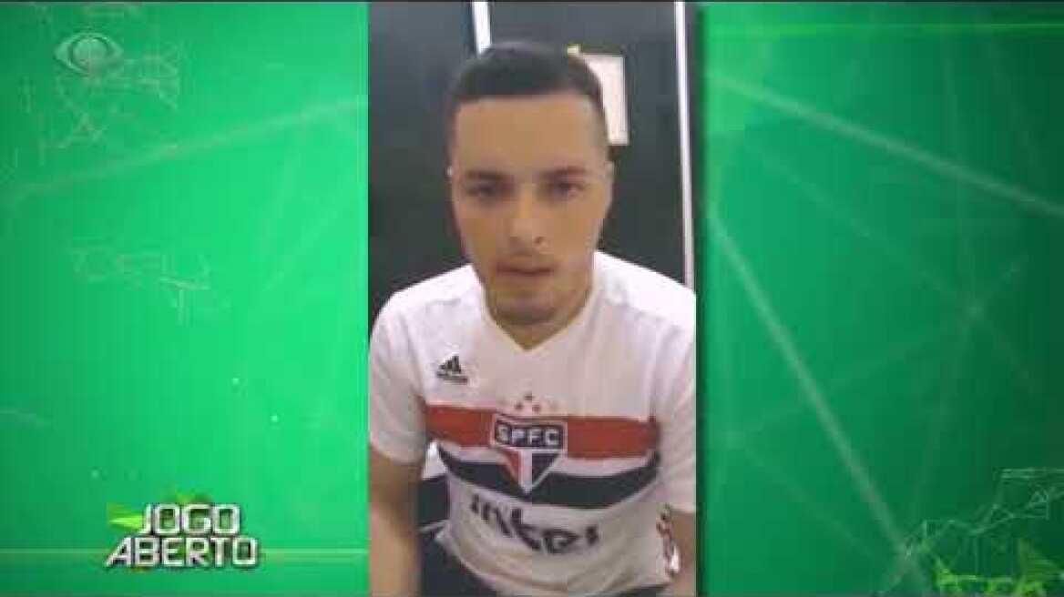 Torcedor que caiu da arquibancada no Morumbi dá boa notícia