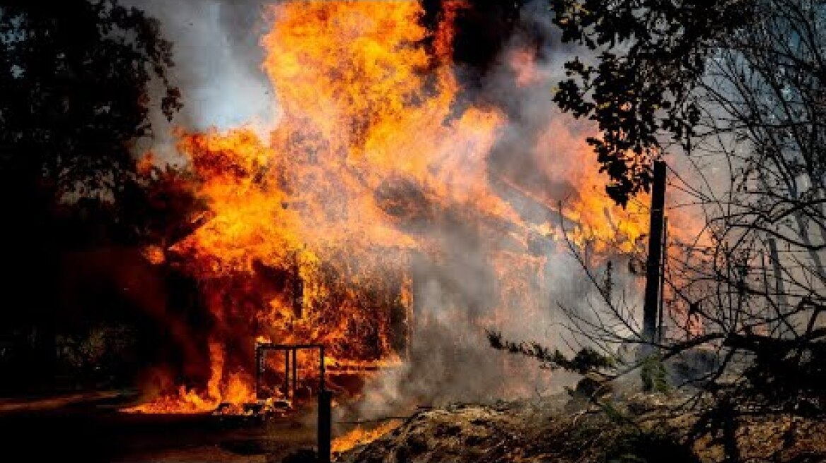 California Wildfire: Oak Fire near Yosemite National Park - July 24 update