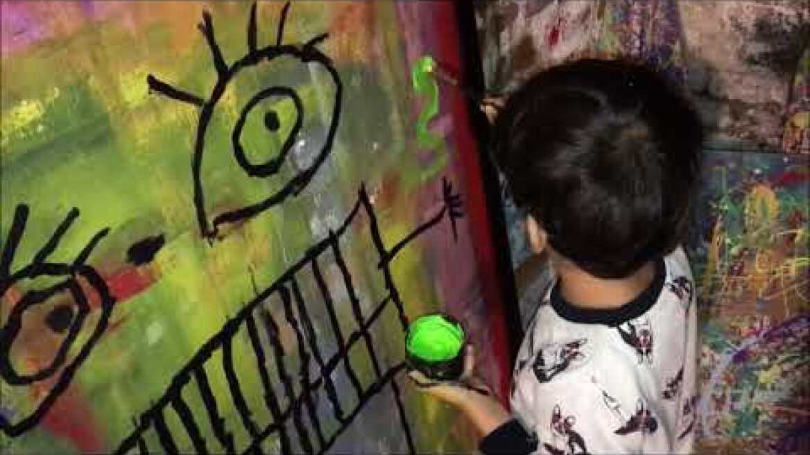 Mikail Akar Abstract-Painting Serie Colors 2018