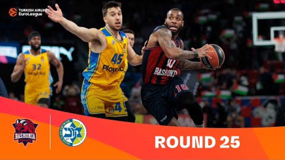 Baskonia-Maccabi | Round 25 Highlights | 2023-24 Turkish Airlines EuroLeague