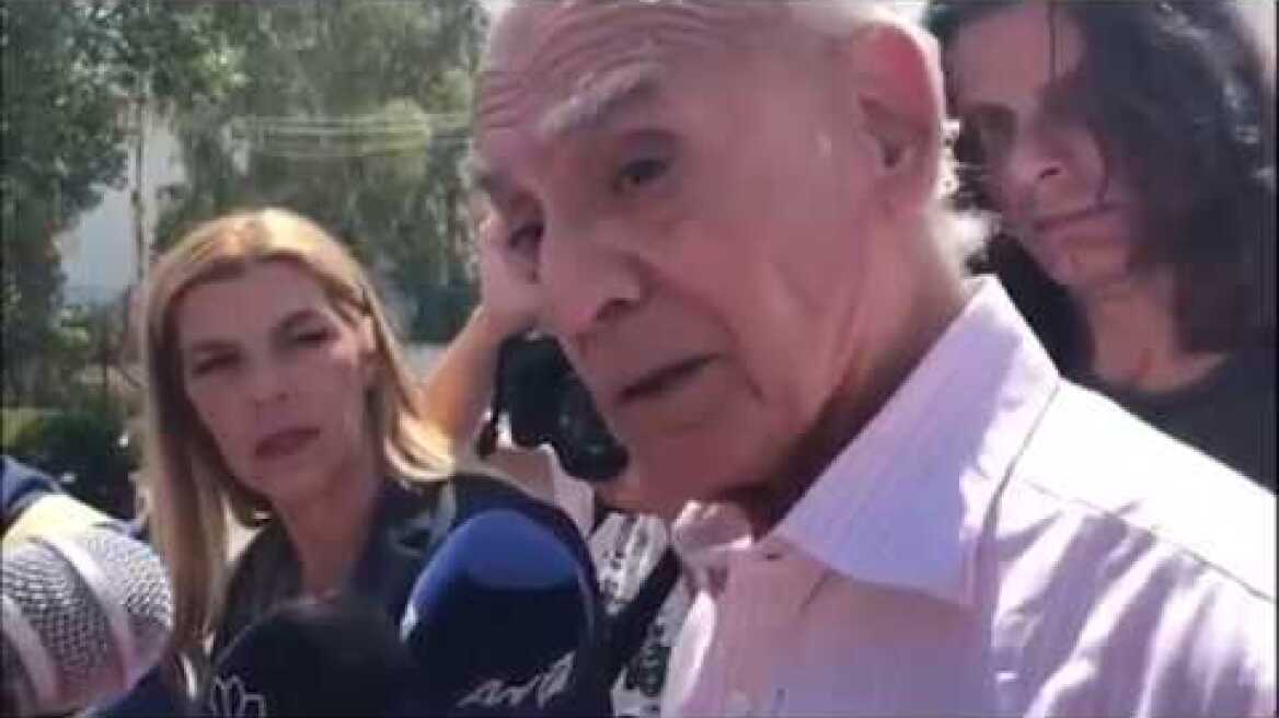 Δηλώσεις Άκη Τσοχατζόπουλου κατα την αποφυλάκιση του (Ολόκληρο)