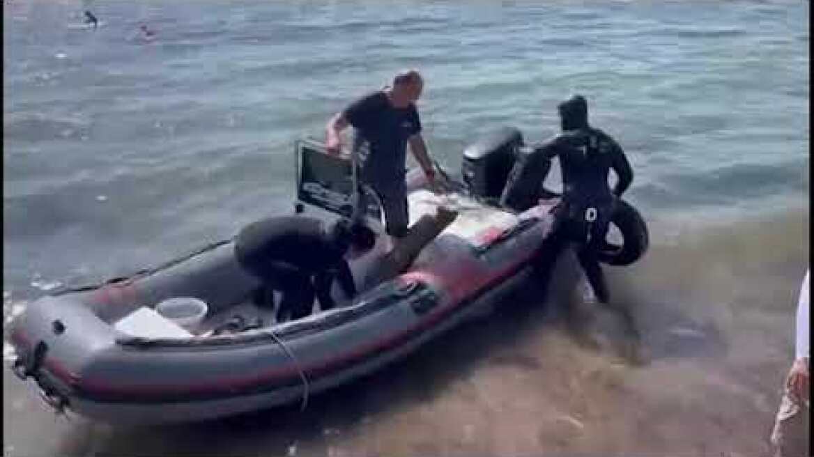 Καθάρισαν την ακτογραμμή της Αργυράς Ακτής μέχρι το Κόκκινο λιμανάκι