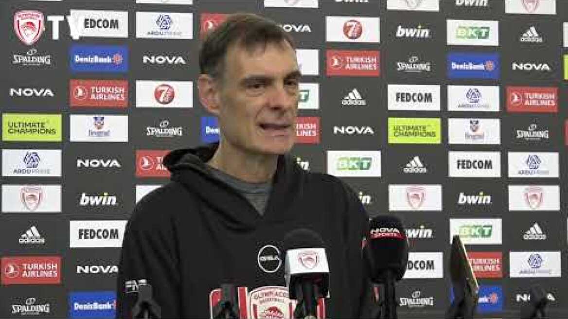 Μπαρτζώκας: "Αν παίξουμε καλά θα έχουμε σοβαρή τύχη να κερδίσουμε"