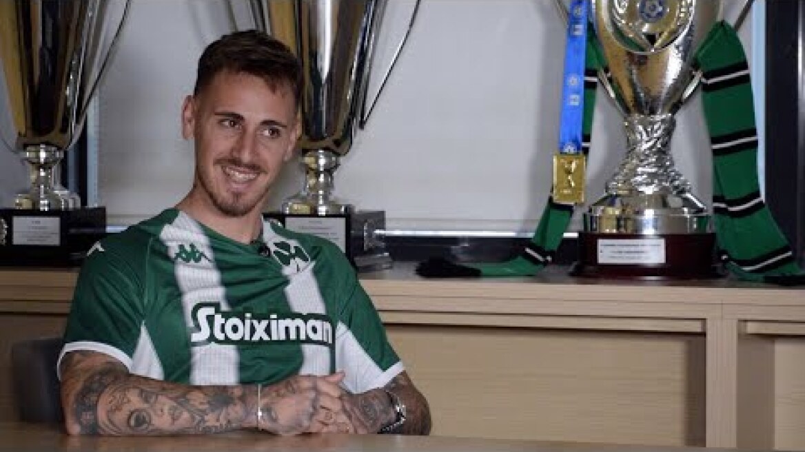 Ντάνιελ Μαντσίνι: «Έκανα την καλύτερη επιλογή» / PAO TV